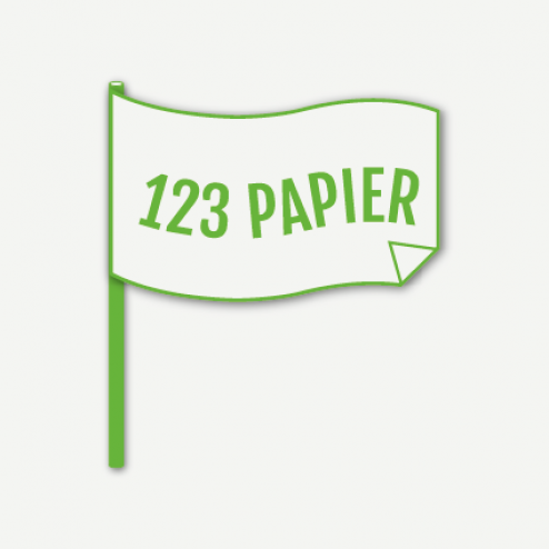 Papierfahnen